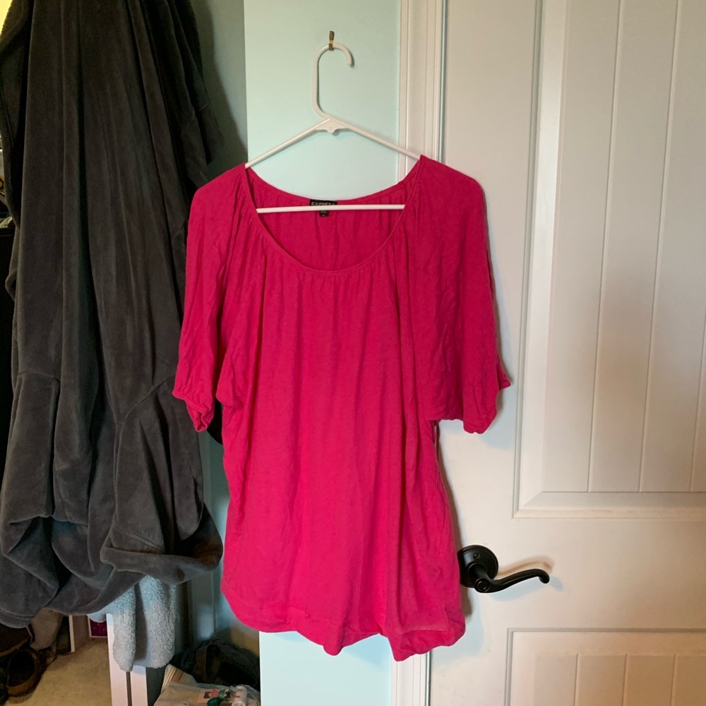 Express Flowy Top, size Large